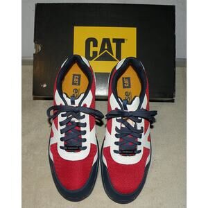 CAT Caterpillar Passage CT Comp Toe Men’s Size 12 Sneakers Shoes Racing Red NEW